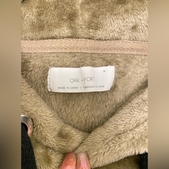 Oak + Fort Fleece Hoodie - Picture 2 of 3